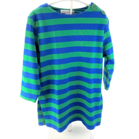 Dennis Goldsmith Tops - Vintage 80's DENNIS GOLDSMITH PETITES Striped Top